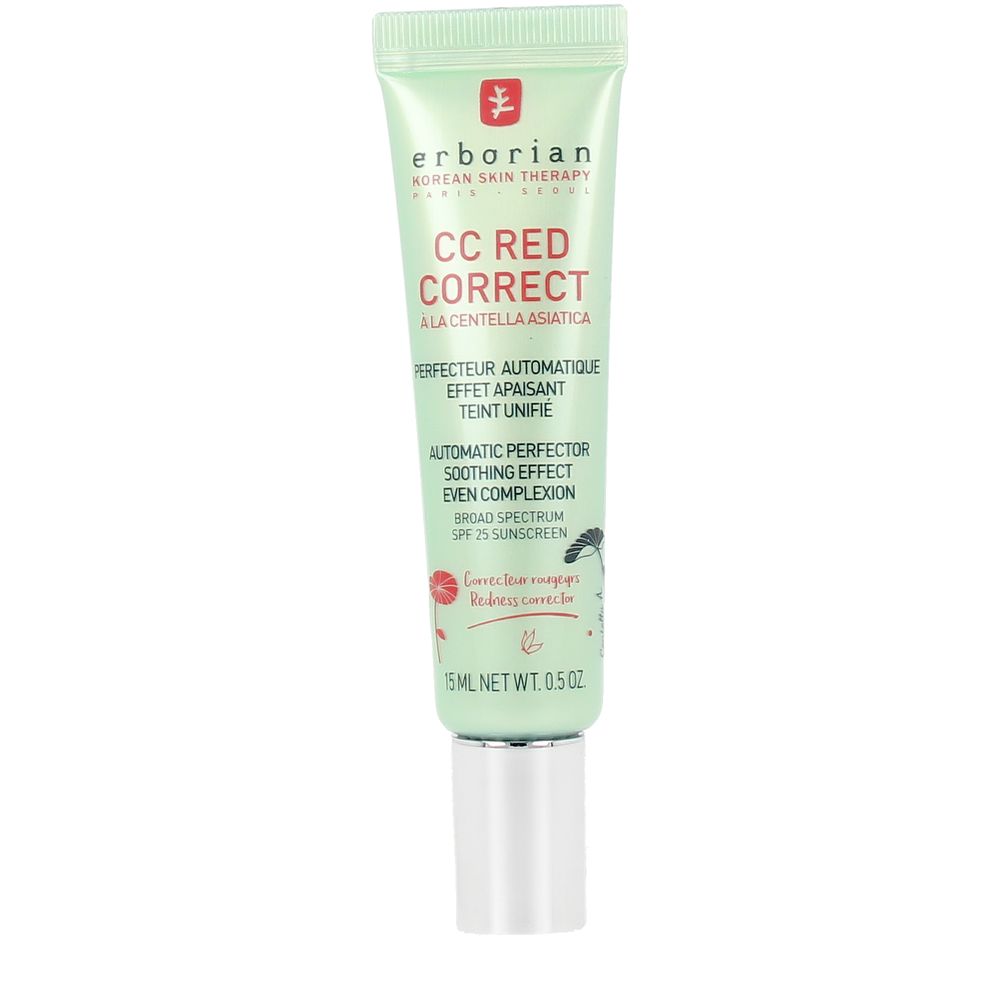 Erborian CC RED À LA CENTELLA ASIATICA anti-redness concealer SPF25 #clear 15 ml