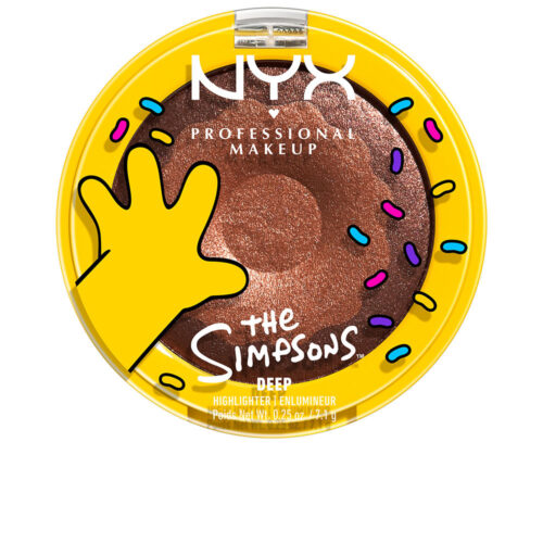 NYX PROFESSIONAL MAKE UP THE SIMPSONS DONUT highlighter #Deep 7.1 gr
