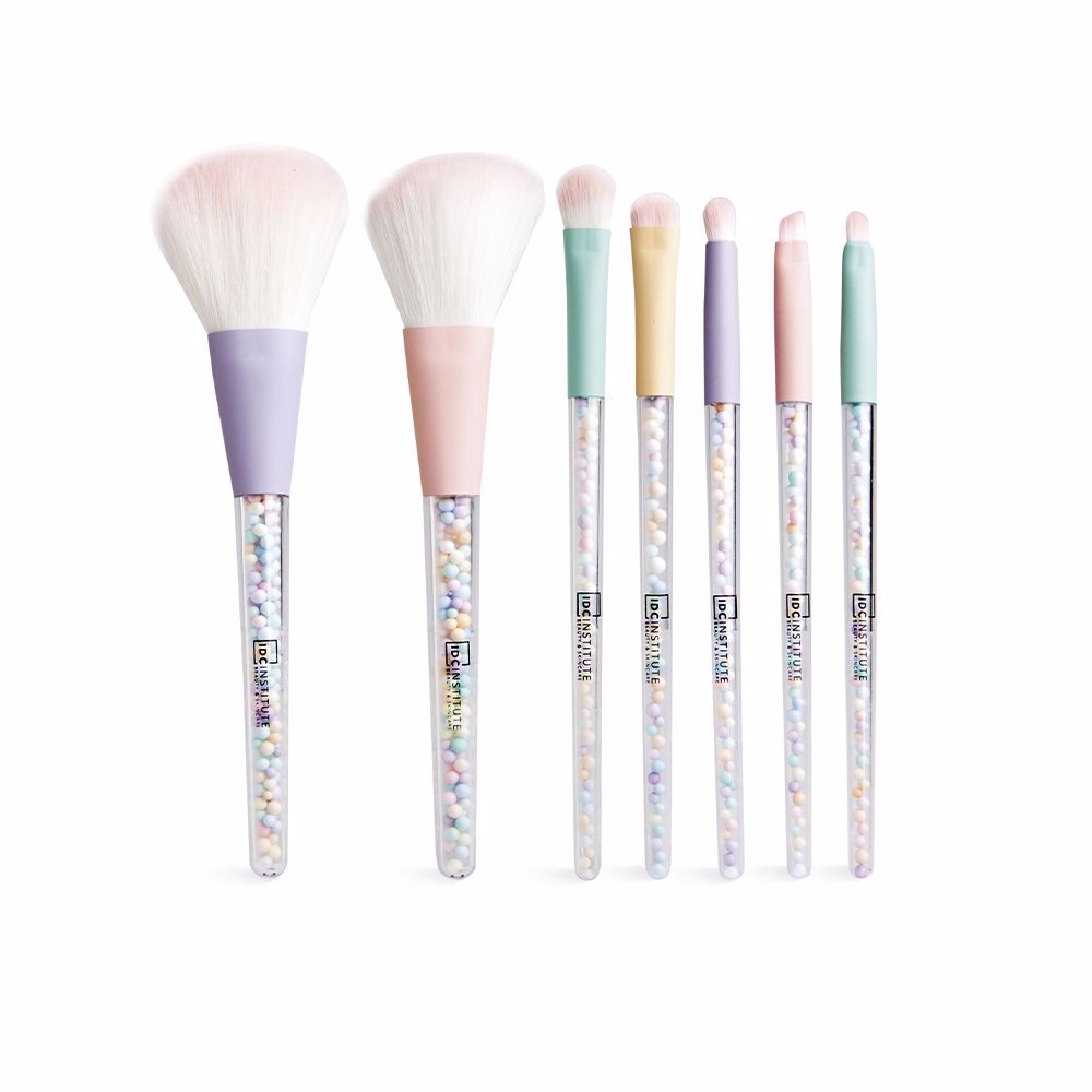 Idc Institute CANDY MAKEUP BRUSHES set 7 pz