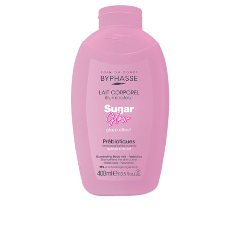 BYPHASSE SUGAR GLOW Illuminating Body Milk with Prebiotics 400 ml