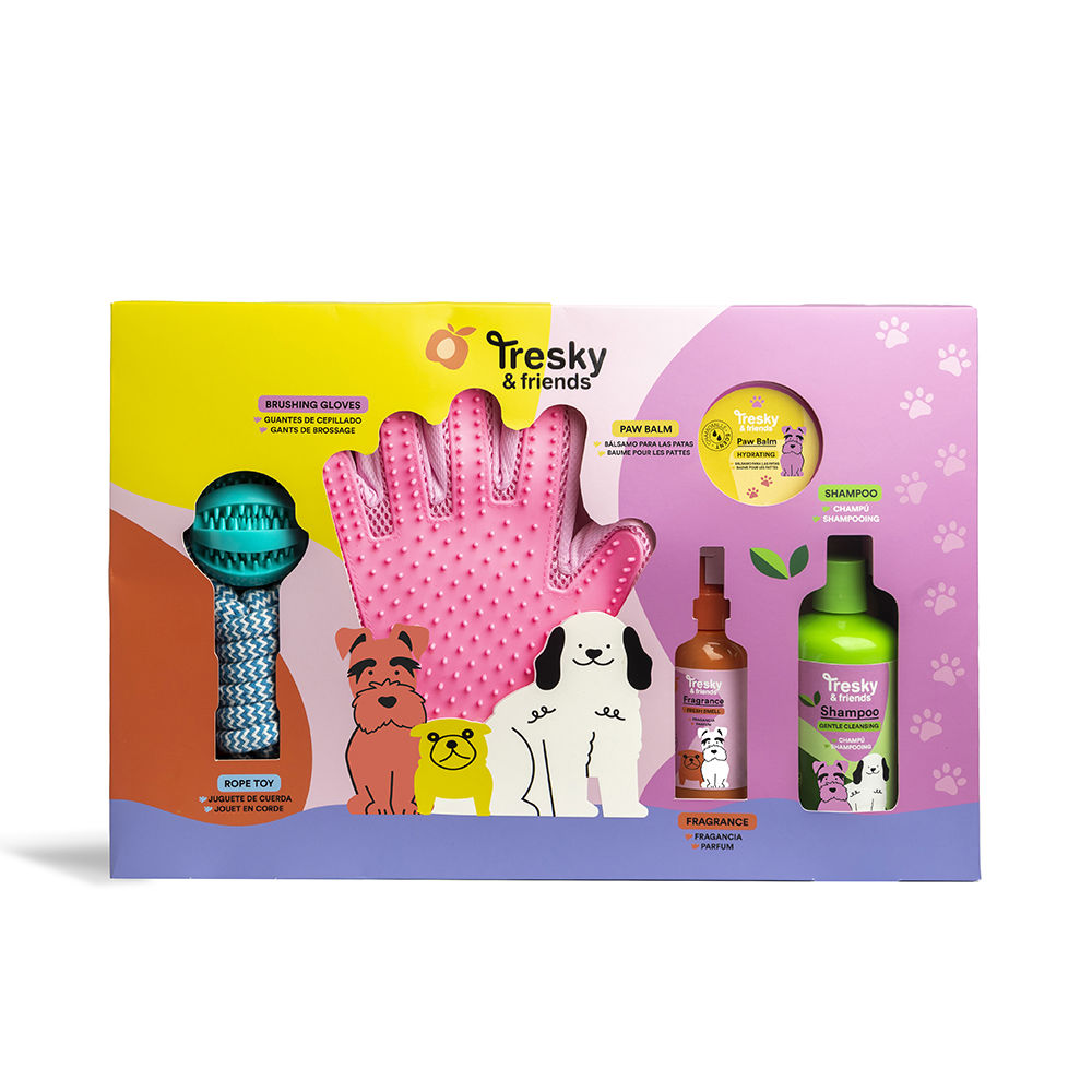 TRESKY & FRIENDS PET CLEANING CASE 5 pcs