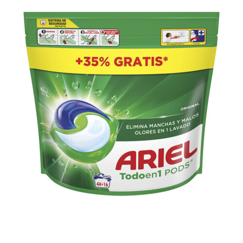 ARIEL PODS ORIGINAL detergent 60 capsules