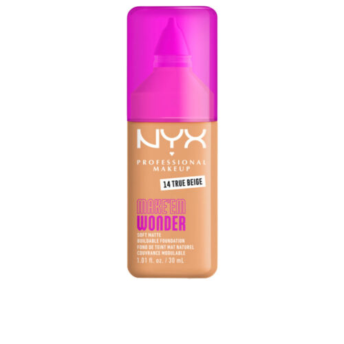 NYX PROFESSIONAL MAKE UP MAKE'EM WONDER foundation #14-True Beige 30 ml