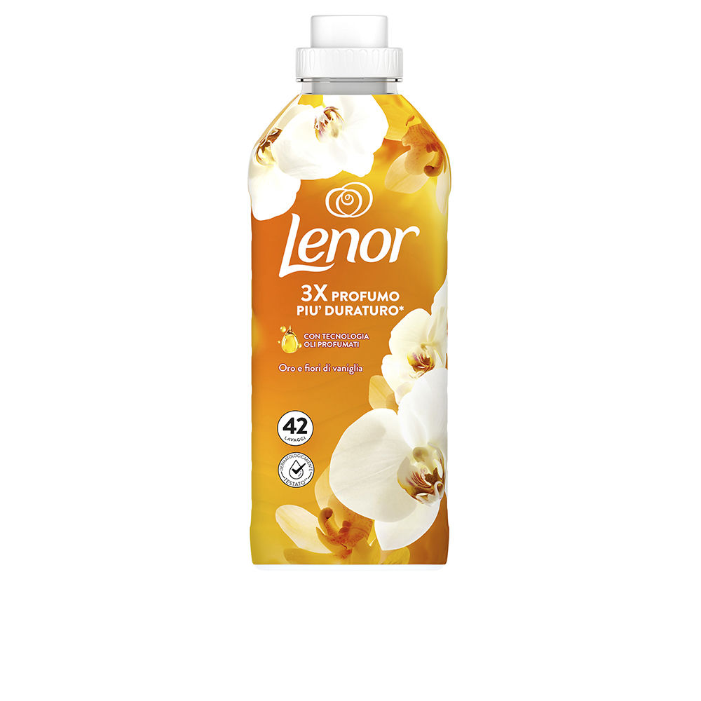 LENOR GOLDEN FLOWERS AND VANILLA concentrated liquid fabric softener 42 doses