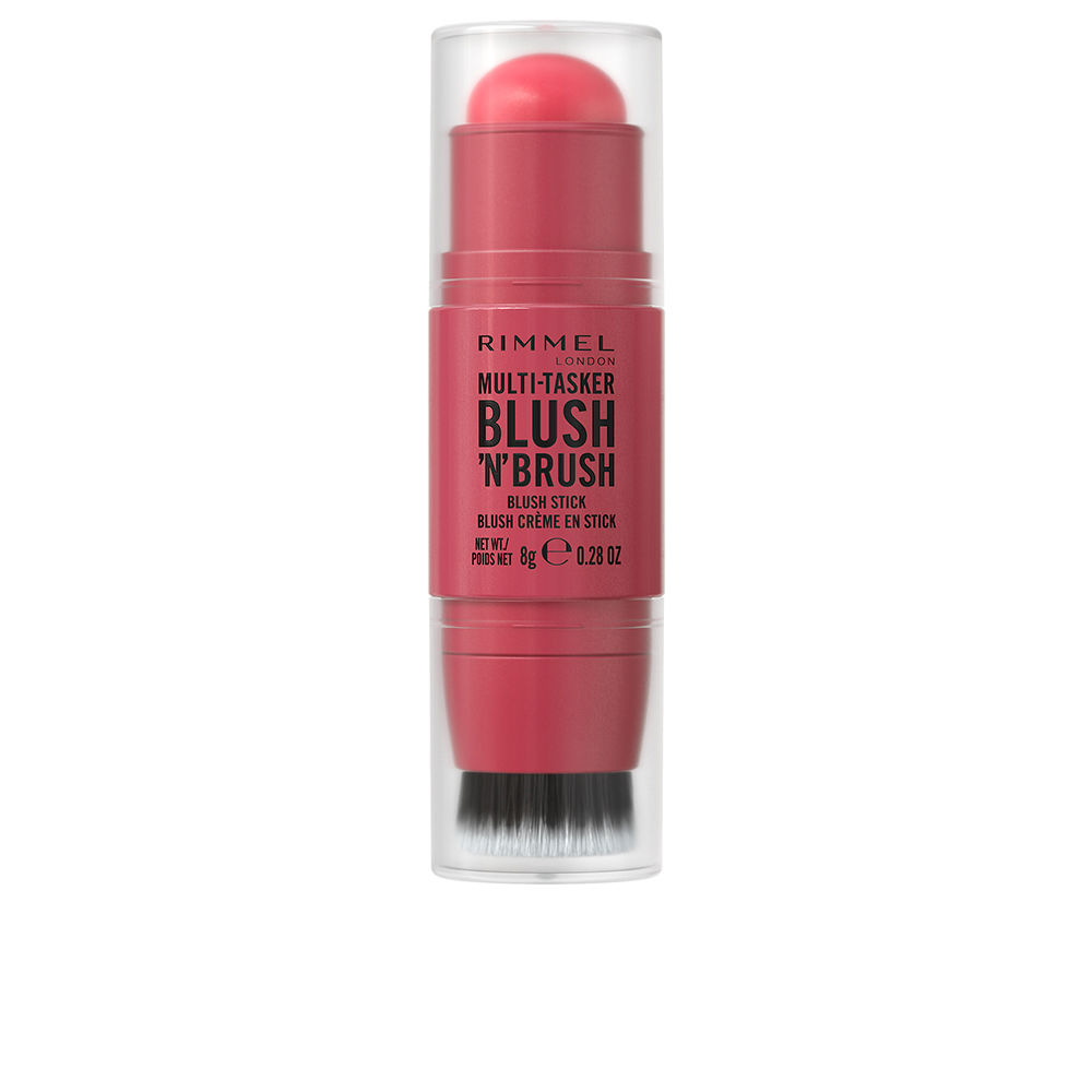 RIMMEL LONDON MULTI-TASKER BLUSH 'N' BRUSH stick #150-Cherry On Point 8 gr