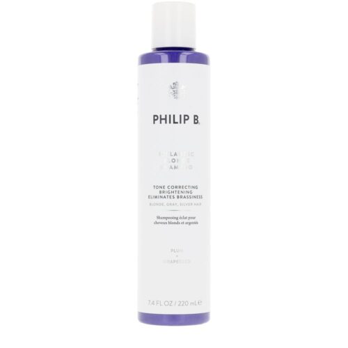 Philip B Icelandic Blonde Shampoo | Unisex 220ml Blond Haar | Kleurbehoud Glanzend