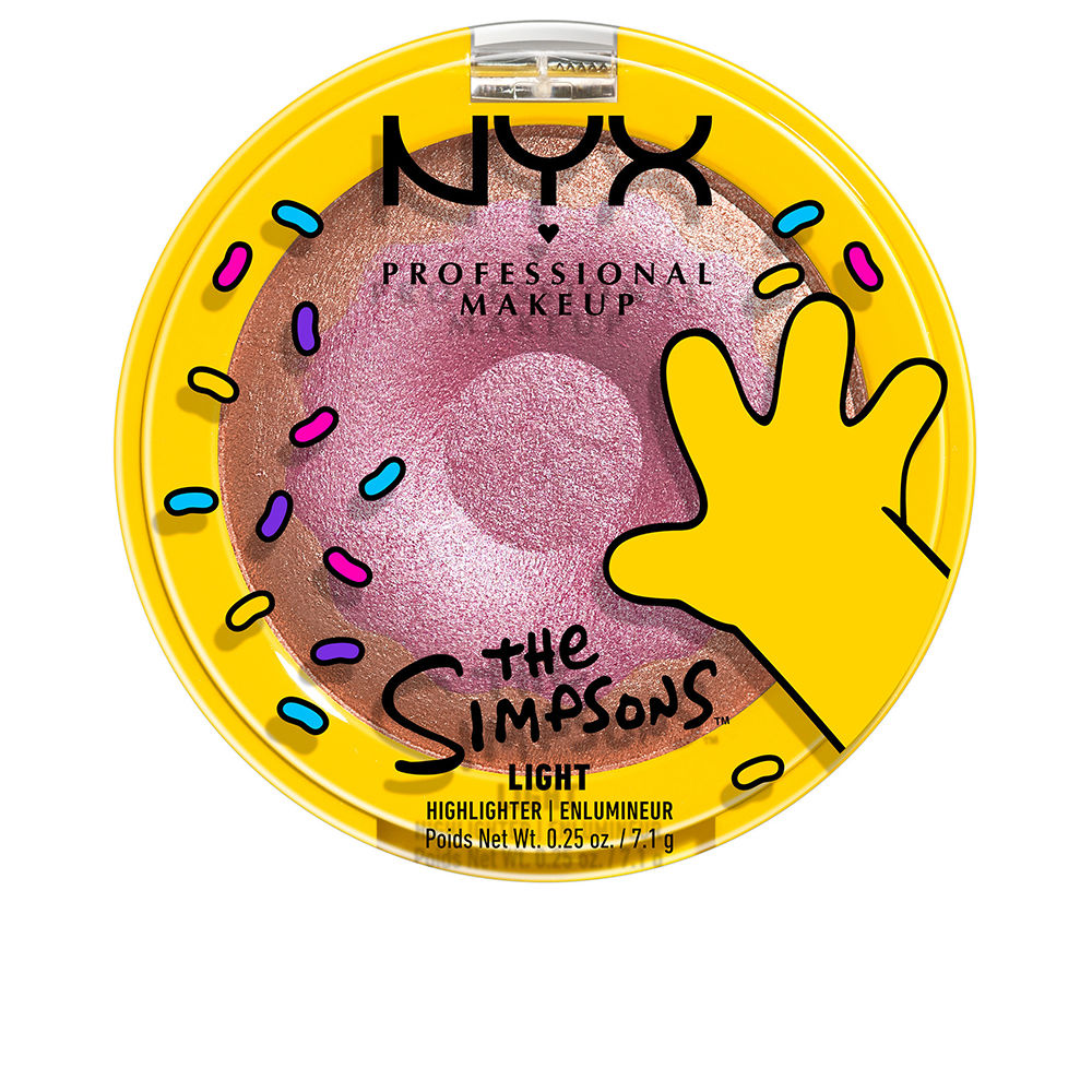NYX PROFESSIONAL MAKE UP THE SIMPSONS DONUT highlighter #Light 7.1 gr