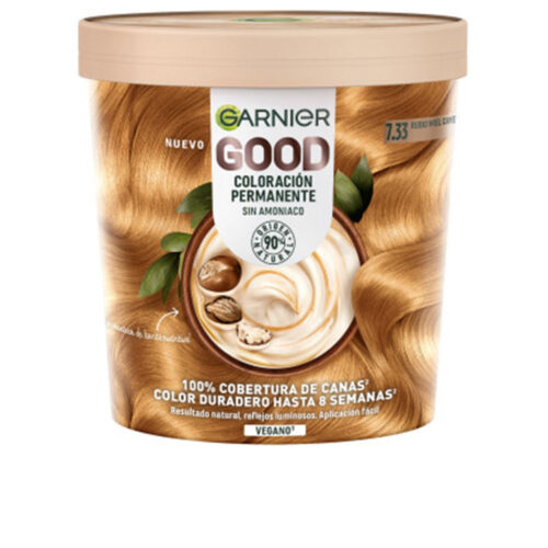 GARNIER GOOD ammonia-free permanent hair color #7.33-Nutmeg Blonde 217 ml