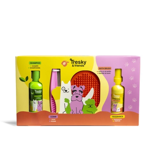 TRESKY & FRIENDS PET CLEANING CASE 4 pcs