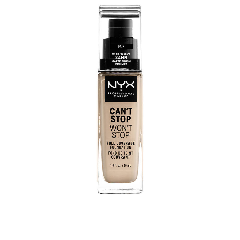 Nyx Professional Make Up CAN'T STOP WON'T STOP full coverage foundation #fair
