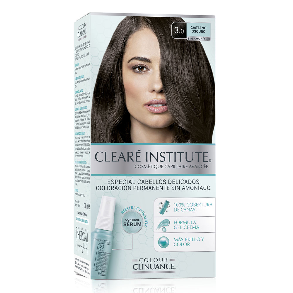 ClearÉ Institute COLOUR CLINUANCE delicate hair #3.0-dark brown 1 u