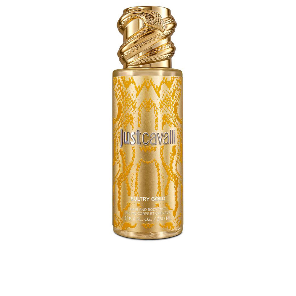 ROBERTO CAVALLI SULTRY GOLD hair and body mist 250 ml