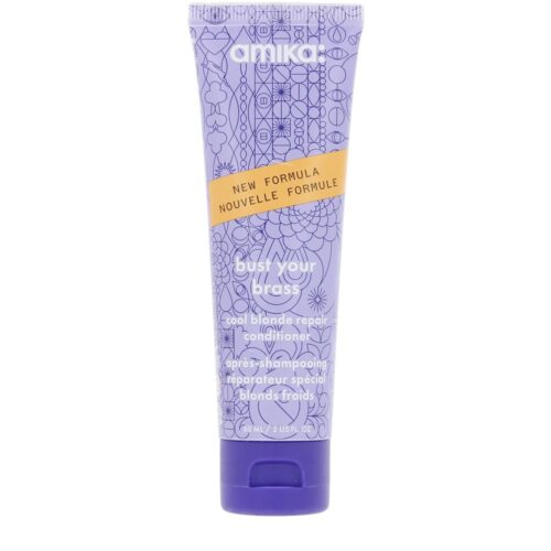 AMIKA BUST YOUR BRASS repairing conditioner for blonde hair 60 ml