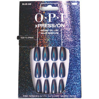 OPI xPRESS/ON Artificial Nails Nail Art #Blue-Gie 30 u