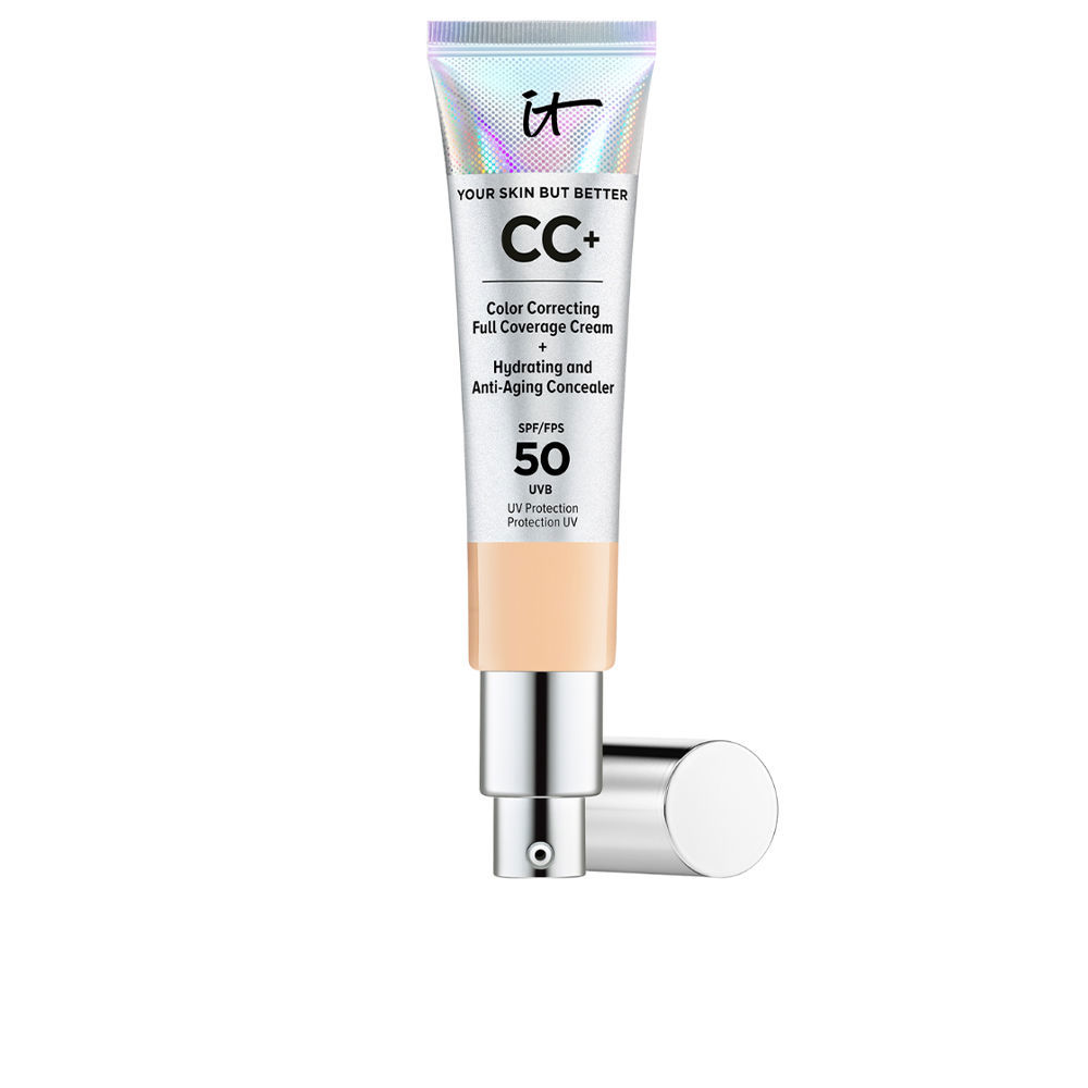 It Cosmetics YOUR SKIN BUT BETTER CC+ cream foundation SPF50+ #neutral medium