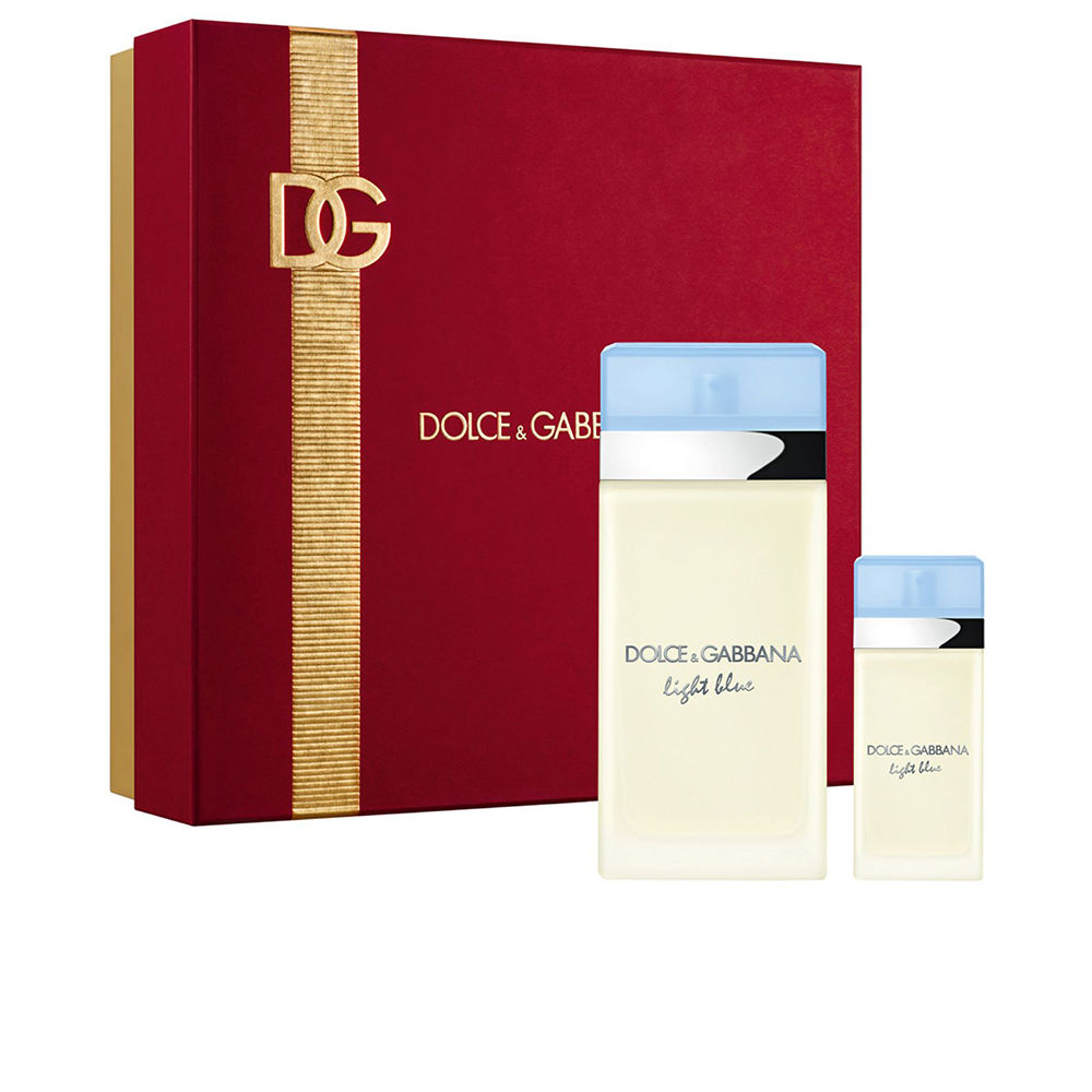 Dolce & gabbana Dolce & Gabbana LIGHT BLUE POUR FEMME CASE 2 pcs