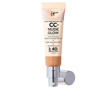 CC+ NUDE GLOW lightweight foundation + glow serum SPF40 #neutral tan