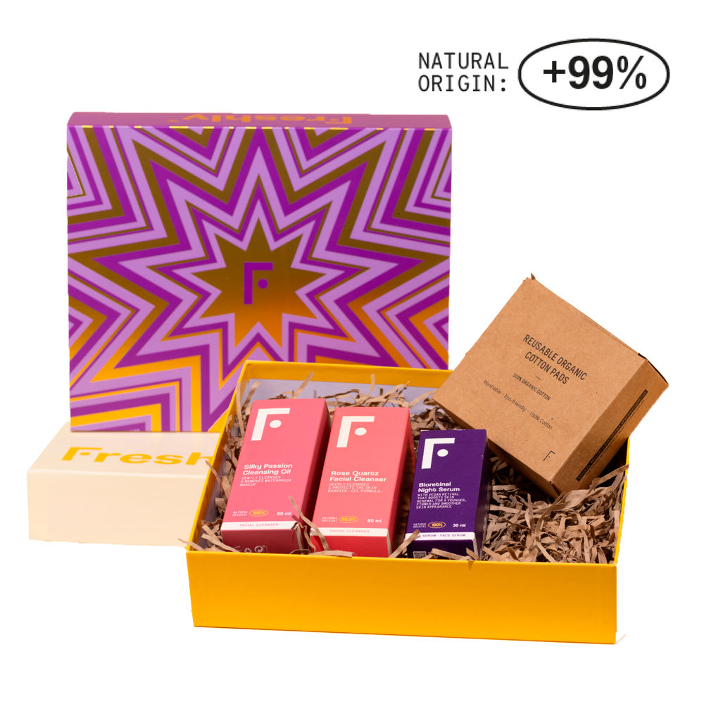 Freshly cosmetics NIGHT ROUTINE CASE 4 pcs