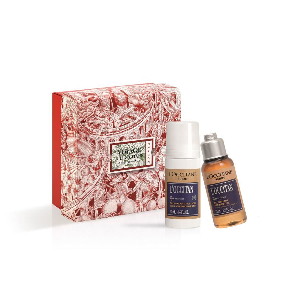 L'occitane en provence L'OCCITAN SHAVING KIT CASE 2 pcs