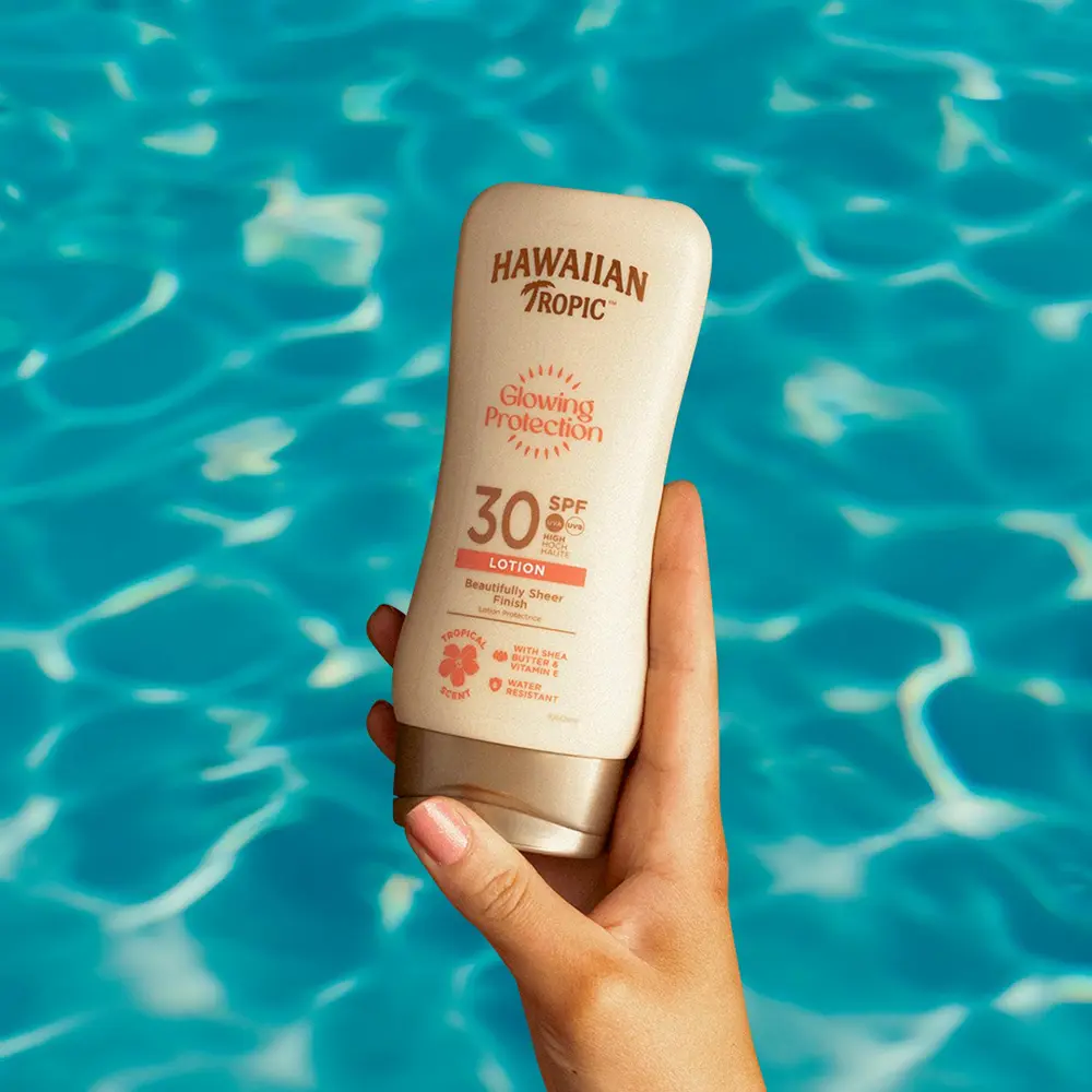 Hawaiian Tropic GLOWING PROTECTION ultra radiance sun lotion SPF30 180 ml - Afbeelding 4