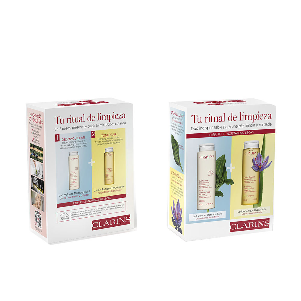 Clarins MAKEUP REMOVER MILK CASE 2 pcs