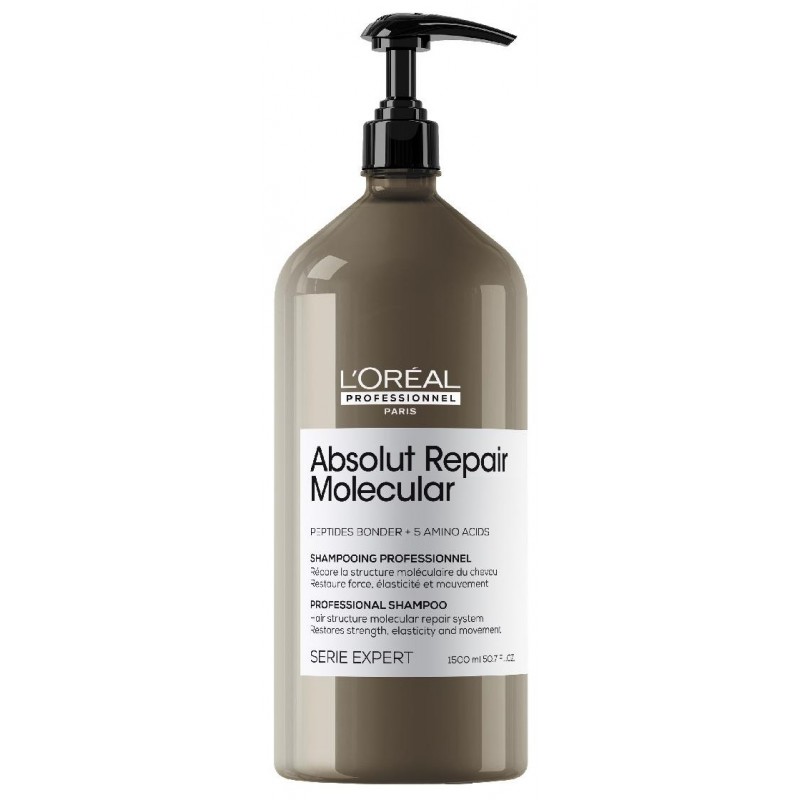 L'orÉal professionnel paris ABSOLUT REPAIR MOLECULAR professional sulfate-free shampoo for damaged hair 1500 ml