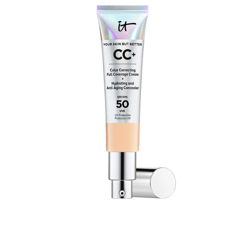 It Cosmetics YOUR SKIN BUT BETTER CC+ cream foundation SPF50+ #light medium