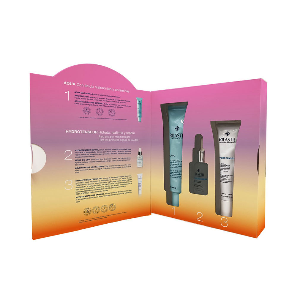 Rilastil AQUA MASK NIGHT ROUTINE CASE 3 pcs