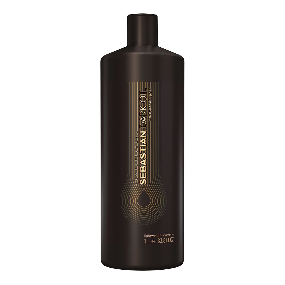 Sebastian professionals DARK OIL Light Shampoo Moisturizes and Softens 1000 ml
