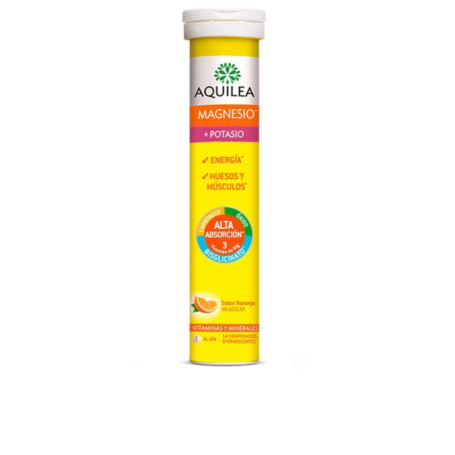 Aquilea Magnesium and Potassium 14 Effervescent Tablets