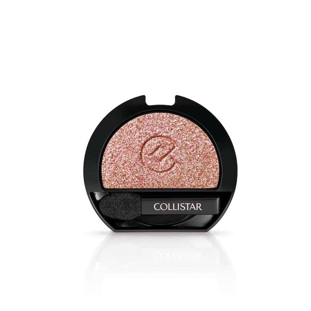 Collistar IMPECCABLE sombra de ojos compacta refill #300-pink gold frost