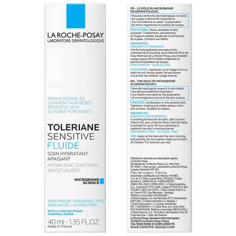 La Roche-Posay Toleriane Sensitive Fluid Dames | 40ml Gevoelige Huid | Niacinamide Kalmerend - Afbeelding 4