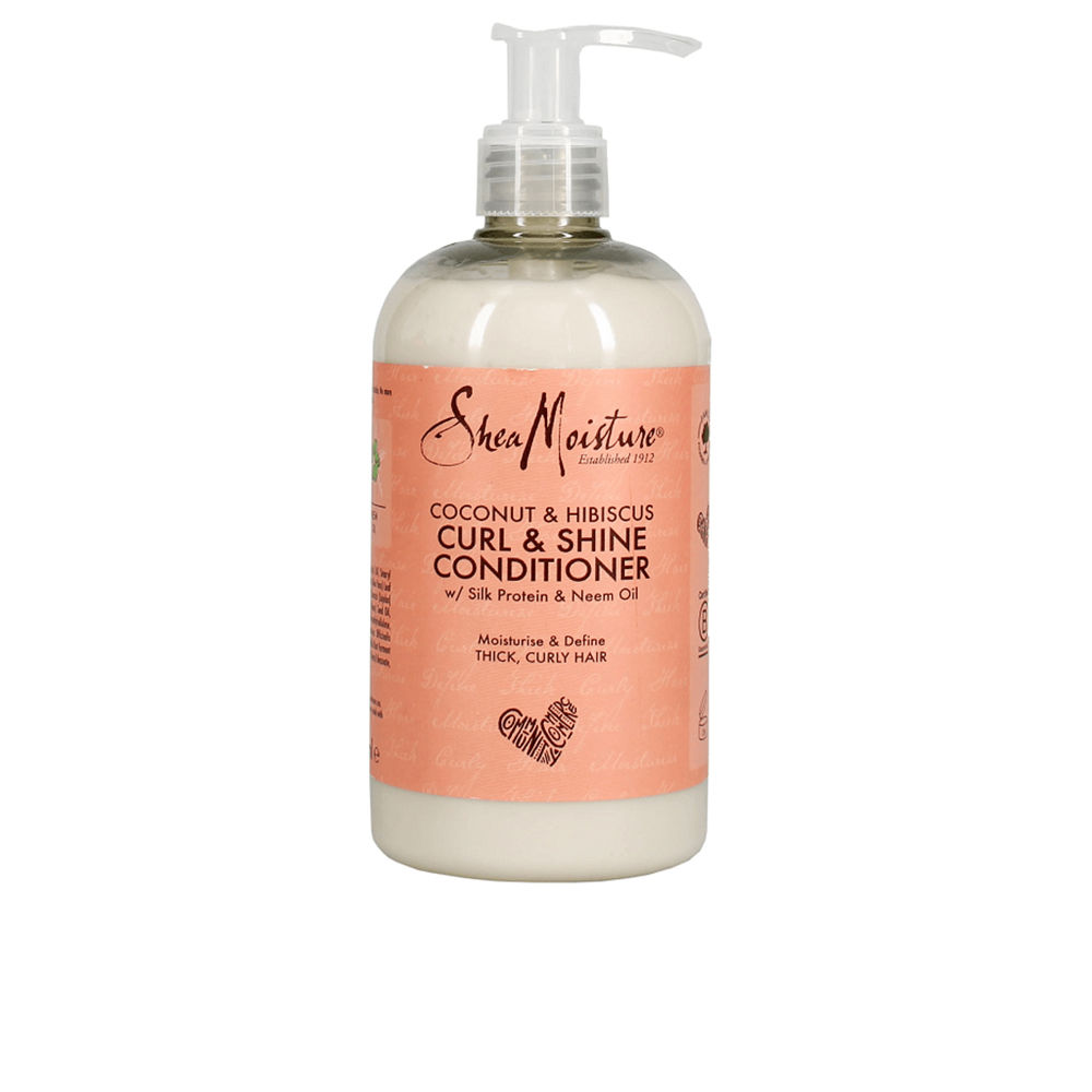 Shea moisture COCONUT & HIBISCUS curl & shine conditioner 384 ml