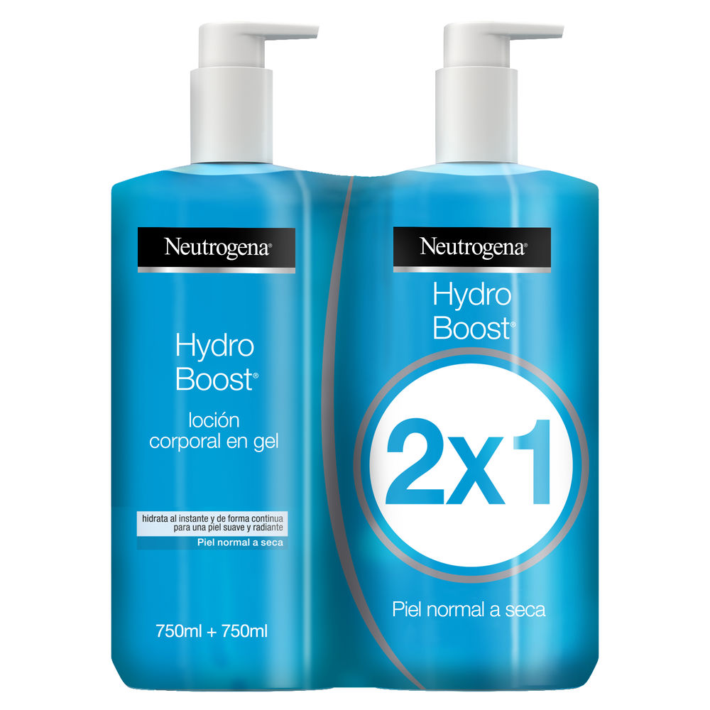 Neutrogena HYDRO BOOST body gel lotion pack 2 x 750 ml