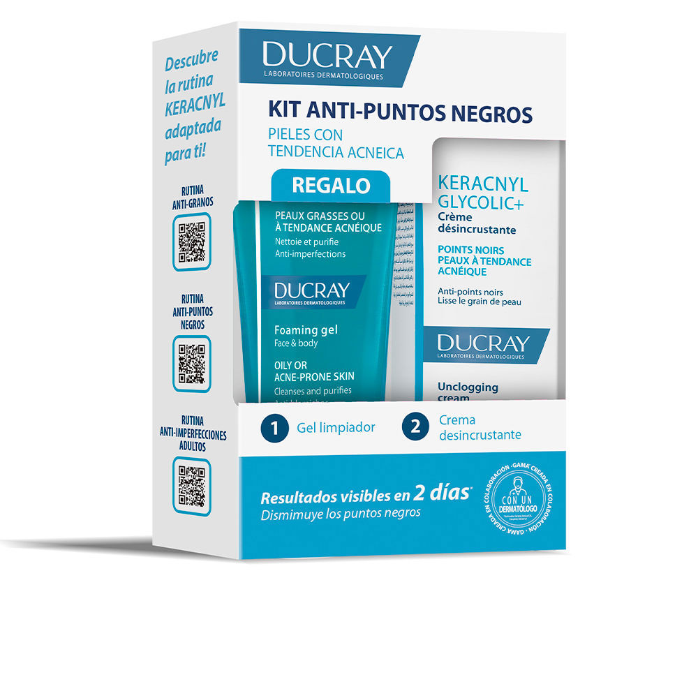 Ducray KERACNYL ANTI-PUNTOS NEGROS set 2 pz