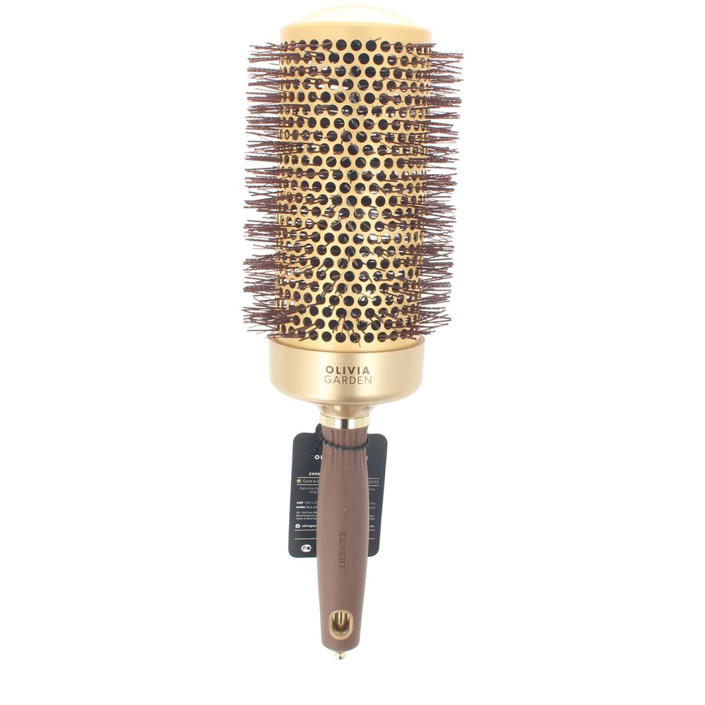 Olivia Garden EXPERT BLOWOUT SPEED wavy gold and brown bristles #65 1 u