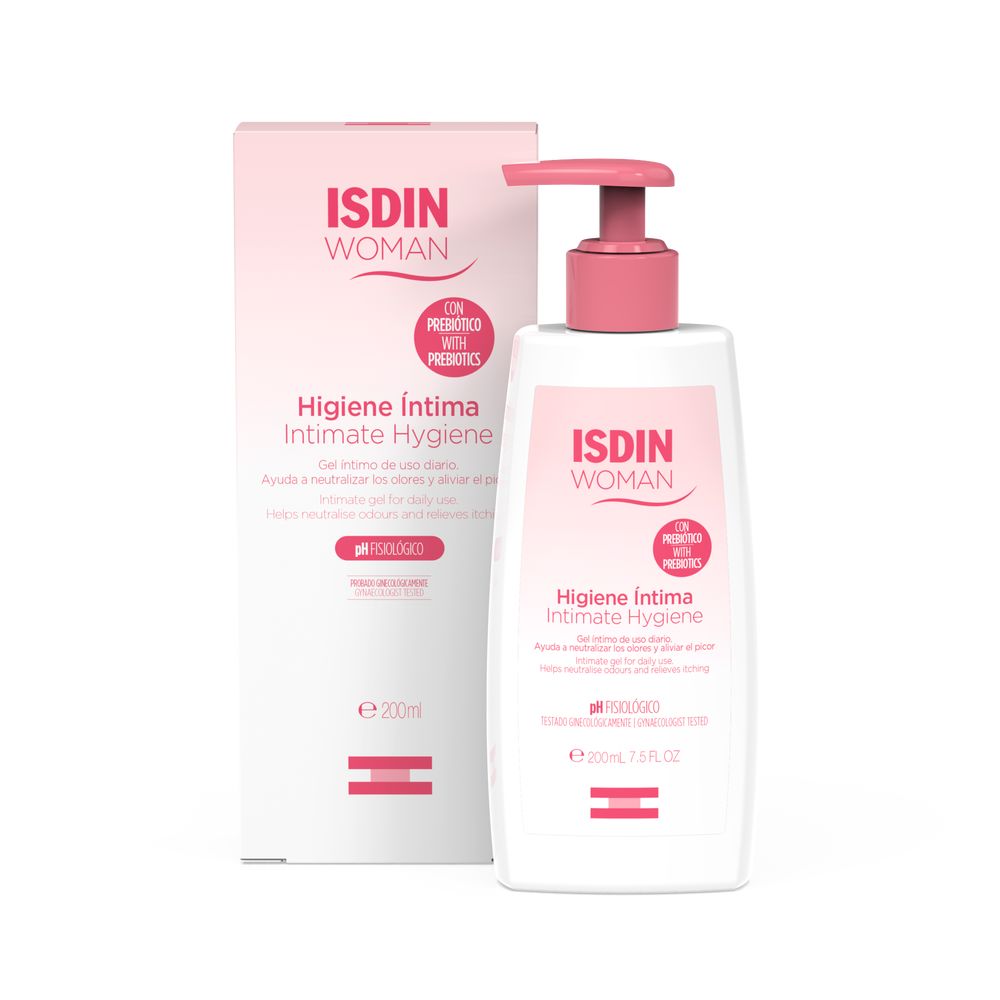 Isdin WOMAN gel higiene íntima 200 ml