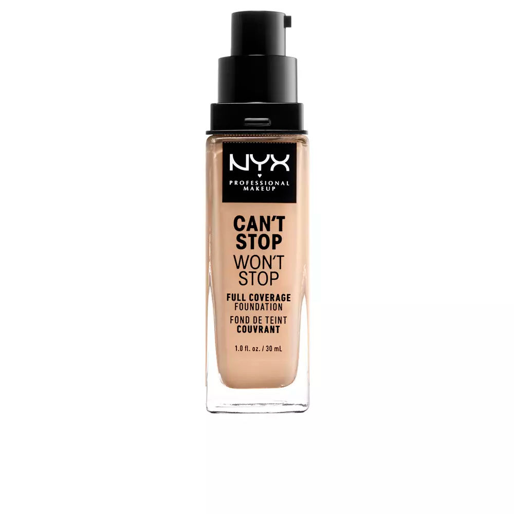 Nyx Professional Make Up CAN'T STOP WON'T STOP full coverage foundation #warm walnut