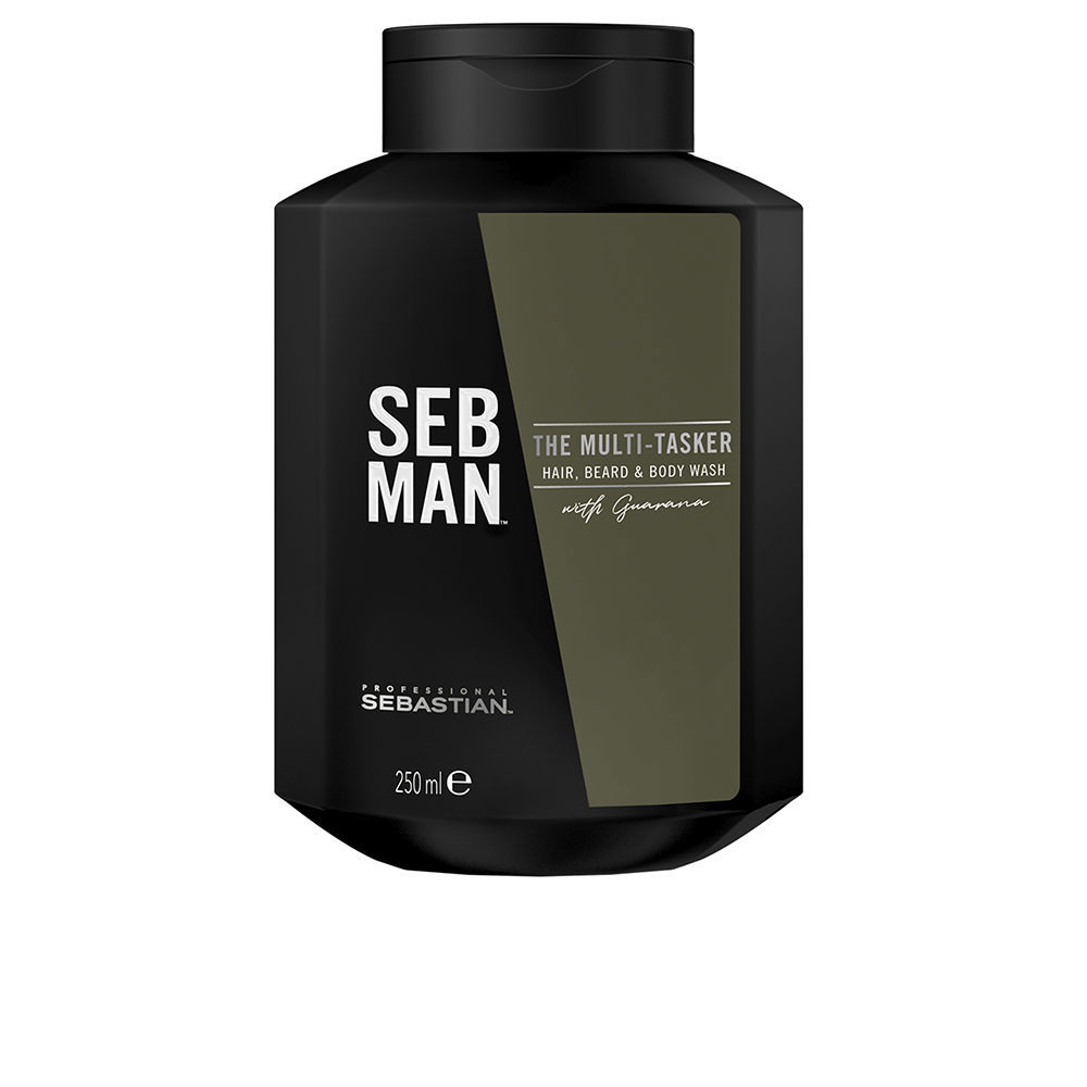 Sebman THE MULTITASKER 3 in 1 Skin, Hair and Beard Shampoo 250 ml