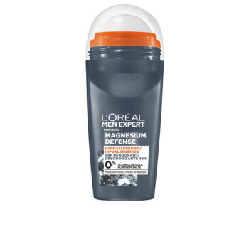 MEN EXPERT MAGNESIUM DEFENSE 0% alcohol deodorant 48h roll-on 50 ml