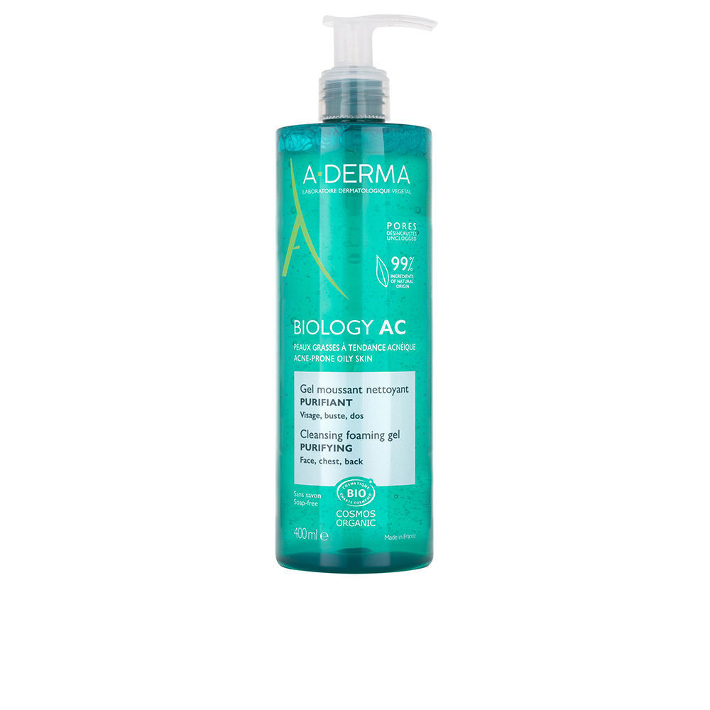 A-derma BIOLOGY AC cleansing gel 400 ml