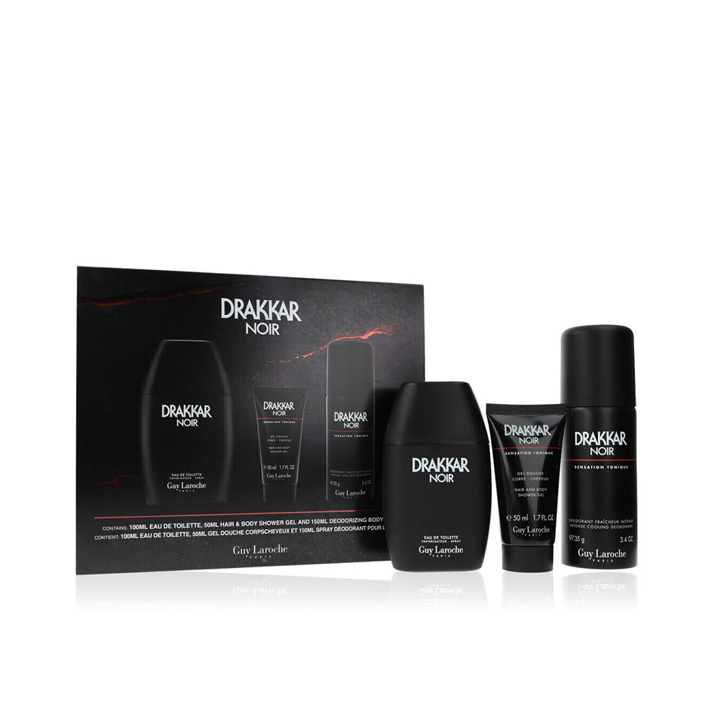 DRAKKAR NOIR CASE 3 pcs