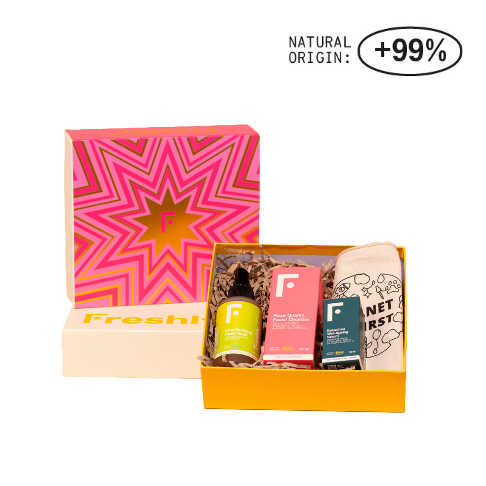 Freshly cosmetics ESSENTIAL ROUTINE CASE 4 pcs