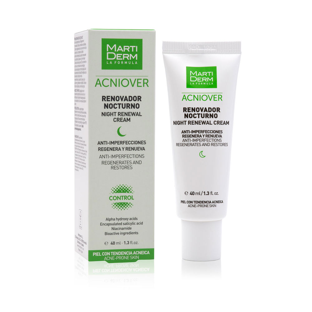 Martiderm ACNIOVER night renewer 40 ml