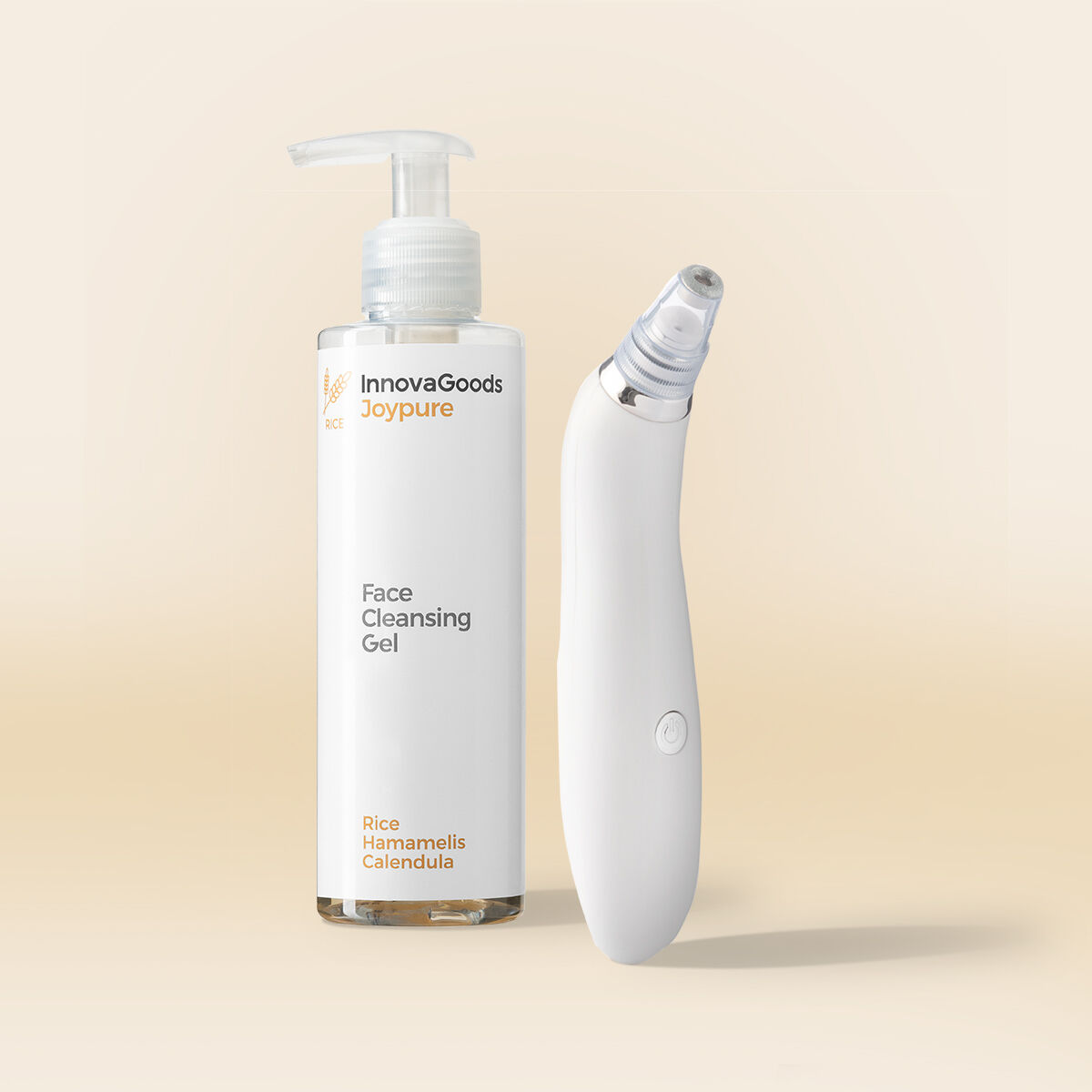 Behandelingspakket voor gezichtsreiniging Rice InnovaGoods