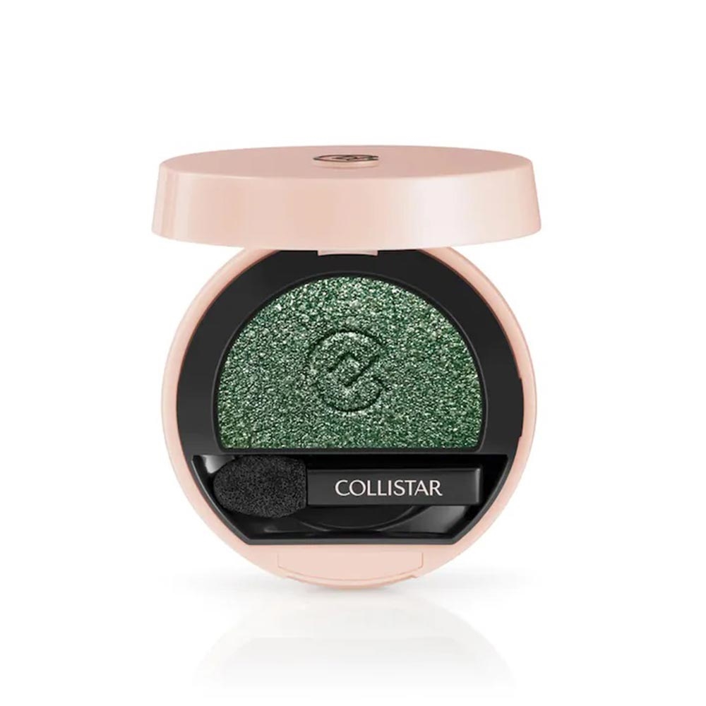 Collistar IMPECCABLE refillable compact eyeshadow #340-smeraldo frost 2 gr