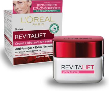 REVITALIFT SIN perfume piel sensible antiarrugas SPF15 50 ml