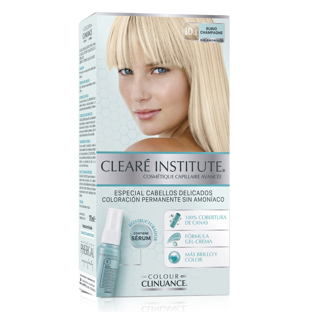 ClearÉ Institute COLOUR CLINUANCE delicate hair #10.1-champagne blonde 1 unit