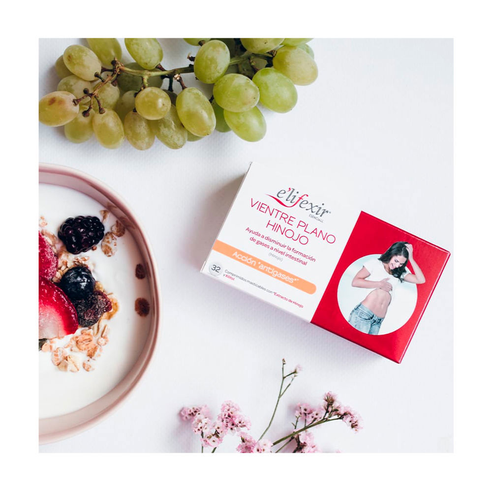 E'lifexir SALUD vientre plano hinojo comprimidos 32 u