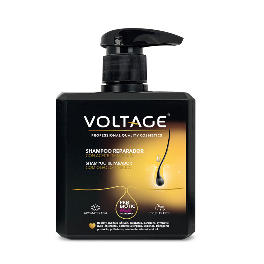 Voltage Cosmetics PREBIOTIC HAIR TECHNOLOGY repair shampoo with marula oil 500 ml